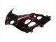 Carénages Moto Suzuki GSX600F/GSX750F 2004-2006 - Noir Brillant Rouge Flamme