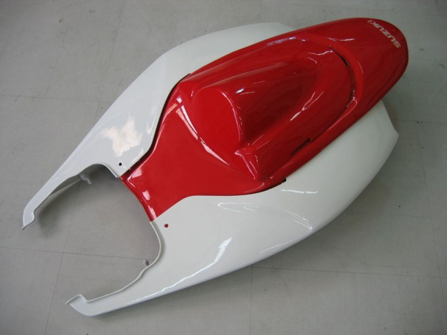 Carénage Moto Suzuki GSXR 600 / GSXR 750 2006-2007 - Blanc Rouge Noir Brillant