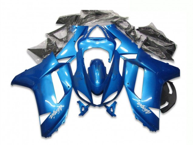Carénage Moto Kawasaki ZX6R 2007-2008 - Bleu