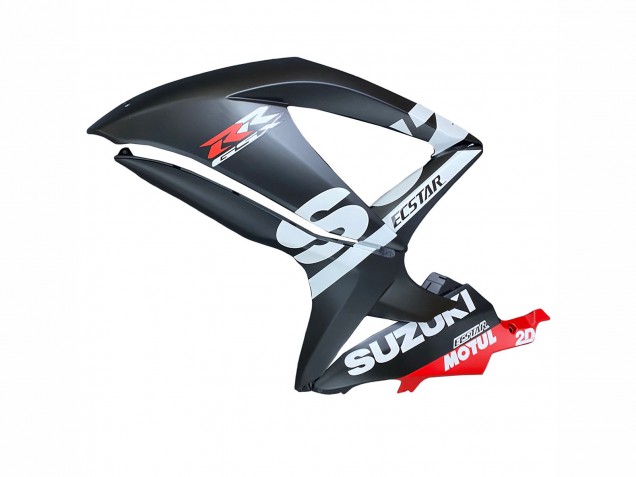 Carénages Moto Suzuki GSXR 600 / GSXR 750 2008-2010 - Noir Mat Rouge Blanc