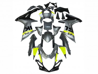 Acheter Carénages Moto Suzuki GSXR 600 / GSXR 750 2011-2024 - Argent Jaune Noir