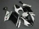 Carénages Moto Kawasaki ZX6R 2007-2008 - Noir Blanc Elf