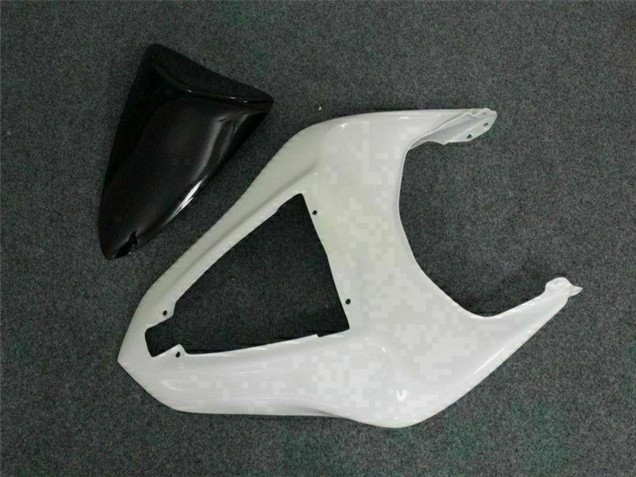 Carénages Moto Kawasaki ZX6R 2007-2008 - Noir Blanc Elf