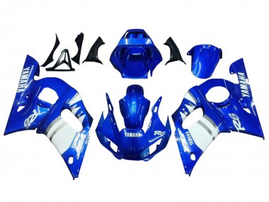 Acheter Carénages Moto Yamaha YZF 600 R6 1998-2002 - Bleu Blanc