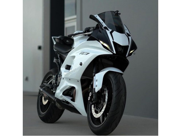 Carénages Moto Yamaha YZF R7 2021-2024 - Blanc Brillant