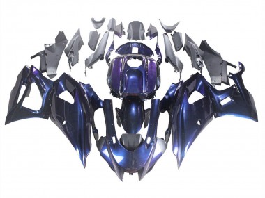 Acheter Carénages Moto Yamaha YZF R7 2021-2024 - Pente Bleu Violet