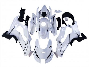 Acheter Carénages Moto Kawasaki ZX10R 2021-2025 - Blanc Noir