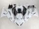 Carénages Moto Kawasaki ZX6R 2009-2012 - Blanc Noir Ninja
