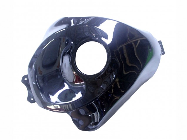 Carénages Moto Kawasaki ZX6R 2019-2022 - Noir Brillant Blanc