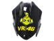Carénages Moto Kawasaki EX300 2013-2017 - Noir Brillant Jaune Rouge Vert Bleu Blanc