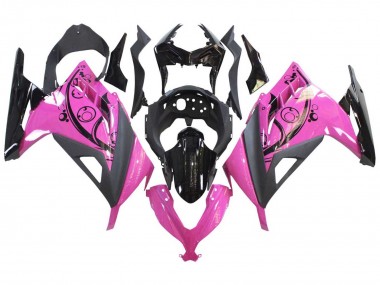 Acheter Carénages Moto Kawasaki EX300 2013-2017 - Rose Noir