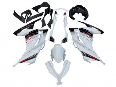 Acheter Carénages Moto Kawasaki EX300 2013-2017 - Blanc Rouge Noir