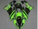 Carénages Moto Kawasaki ZX6R 2009-2012 - Vert Noir Brillant Elf Touch4 Bridgestone