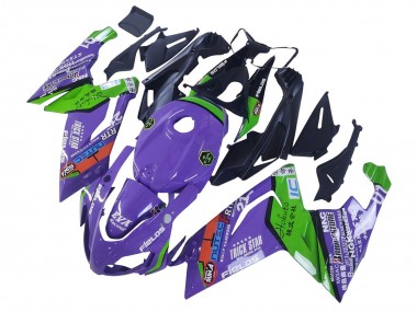 Acheter Carénages Moto Aprilia RS125 2006-2011 - Violet Vert Rouge