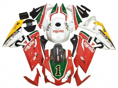 Acheter Carénages Moto Aprilia RS125 2006-2011 - Blanc Rouge Vert