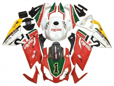 Acheter Carénages Moto Aprilia RS125 2006-2011 - Blanc Rouge Vert