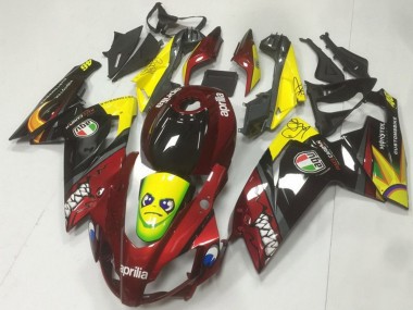 Acheter Carénages Moto Aprilia RS125 2006-2011 - Rouge Jaune Noir Requin