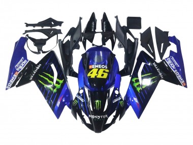 Acheter Carénages Moto Aprilia RS125 2006-2011 - Bleu Noir Vert Monstre 46