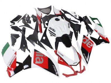 Acheter Carénages Moto Aprilia RS4 50 125 2012-2018 - Blanc Rouge Vert Noir Brillant