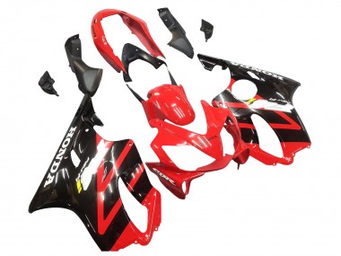 Acheter Carénage Moto Honda CBR600 F4i 2004-2007 - Rouge Noir Brillant
