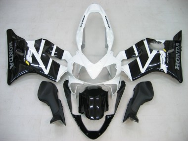 Acheter Carénage Moto Honda CBR600 F4i 2004-2007 - Blanc Noir Brillant