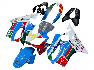 Acheter Carénages Moto Honda CBR600 F4i 2004-2007 - Blanc Bleu Vert Rouge