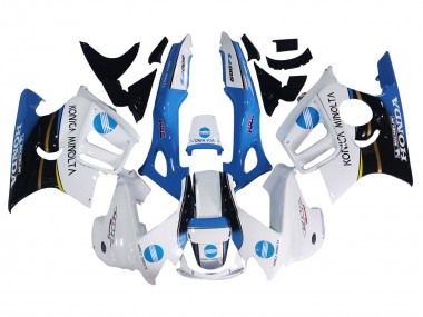 Acheter Carénages Moto Honda CBR600 F3 1997-1998 - Blanc Bleu Noir Brillant