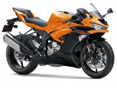 Acheter Carénages Moto Kawasaki ZX6R 2019-2022 - Orange Noir