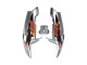 Carénages Moto Honda CBR900RR 893 1994-1995 - Argent Orange Noir Brillant