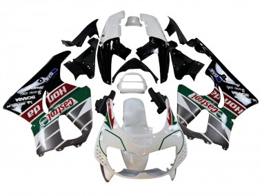 Acheter Carénages Moto Honda CBR900RR 893 1996-1997 - Blanc Vert Gris Noir Brillant Castrol