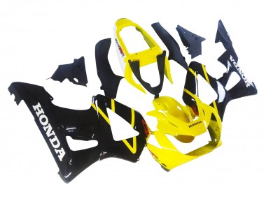 Acheter Carénages Moto Honda CBR900RR 929 2000-2001 - Jaune Noir Brillant