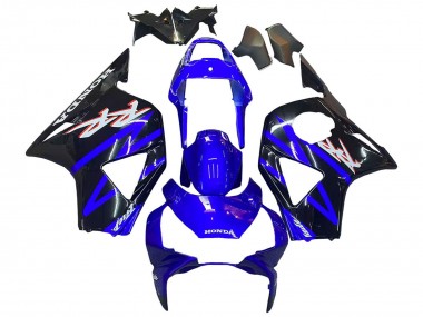 Acheter Kits Carénage Moto Honda CBR900RR 954 2002-2003 - Bleu Noir Brillant