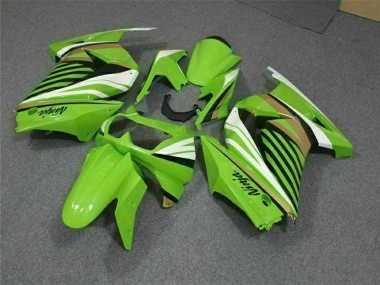 Acheter Carénage Moto Kawasaki EX250 2008-2012 - Vert Blanc Noir
