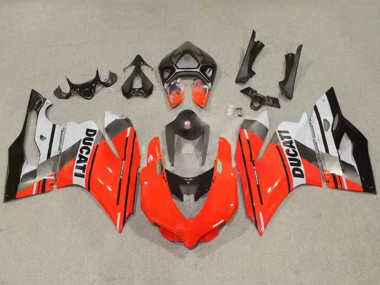 Acheter Carénages Moto Ducati Panigale 899/1199 2011-2014 - Rouge Gris Noir