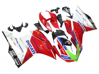 Acheter Carénages Moto Ducati Panigale 899/1199 2011-2014 - Blanc Rouge Vert Bleu Noir Brillant Flex-Box