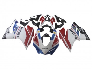 Acheter Carénages Moto Ducati 1299 2015-2020 - Blanc Rouge Bleu Noir Mat Unibat Flex-Box