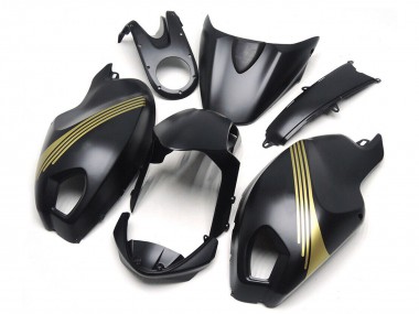 Acheter Carénages Moto Ducati Monster 696 796 1100 1100S 2008-2012 - Noir Mat Or