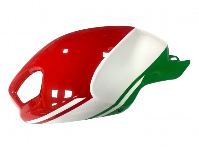 Carénage Moto Ducati Monster 696 796 1100 1100S 2008-2012 - Blanc Rouge Vert