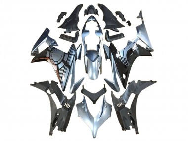 Acheter Kits Carénage Moto Honda CBR500R 2013-2015 - Argent Noir Brillant