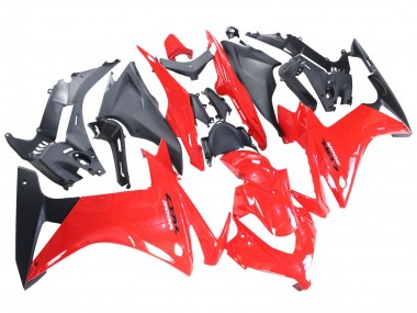 Acheter Carénages Moto Honda CBR500R 2013-2015 - Rouge Noir Mat