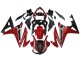 Carénages Moto Honda CBR500R 2016-2018 - Rouge Blanc Noir Mat