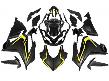 Acheter Carénages Moto Honda CBR500R 2022-2023 - Noir Mat Jaune
