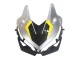 Carénages Moto Honda CBR500R 2022-2023 - Argent Jaune Noir Brillant