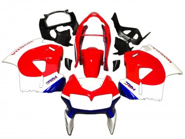 Acheter Carénages Moto Honda VFR 800 1998-2001 - Blanc Rouge Bleu