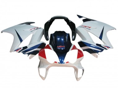 Acheter Carénages Moto Honda VFR 800 2002-2013 - Blanc Rouge Bleu Foncé HRC