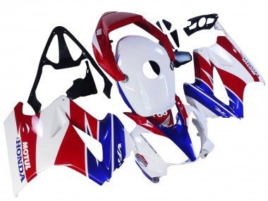 Acheter Carénages Moto Honda VFR 800 2002-2013 - Blanc Rouge Bleu Motul