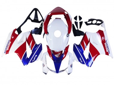 Acheter Carénages Moto Honda VFR 800 2002-2013 - Blanc Rouge Bleu Motul