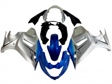 Acheter Carénages Moto Suzuki GSX650F 2008-2013 - Argent Bleu