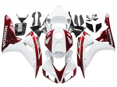 Acheter Carénages Moto Honda CBR1000RR 2006-2007 - Blanc Rouge