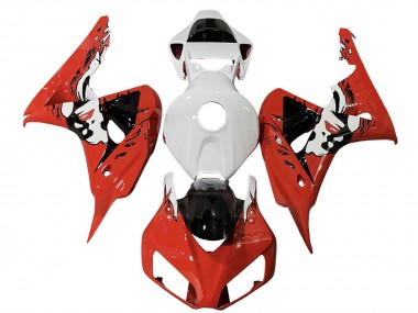 Acheter Carénages Moto Honda CBR1000RR 2006-2007 - Blanc Rouge Noir Brillant